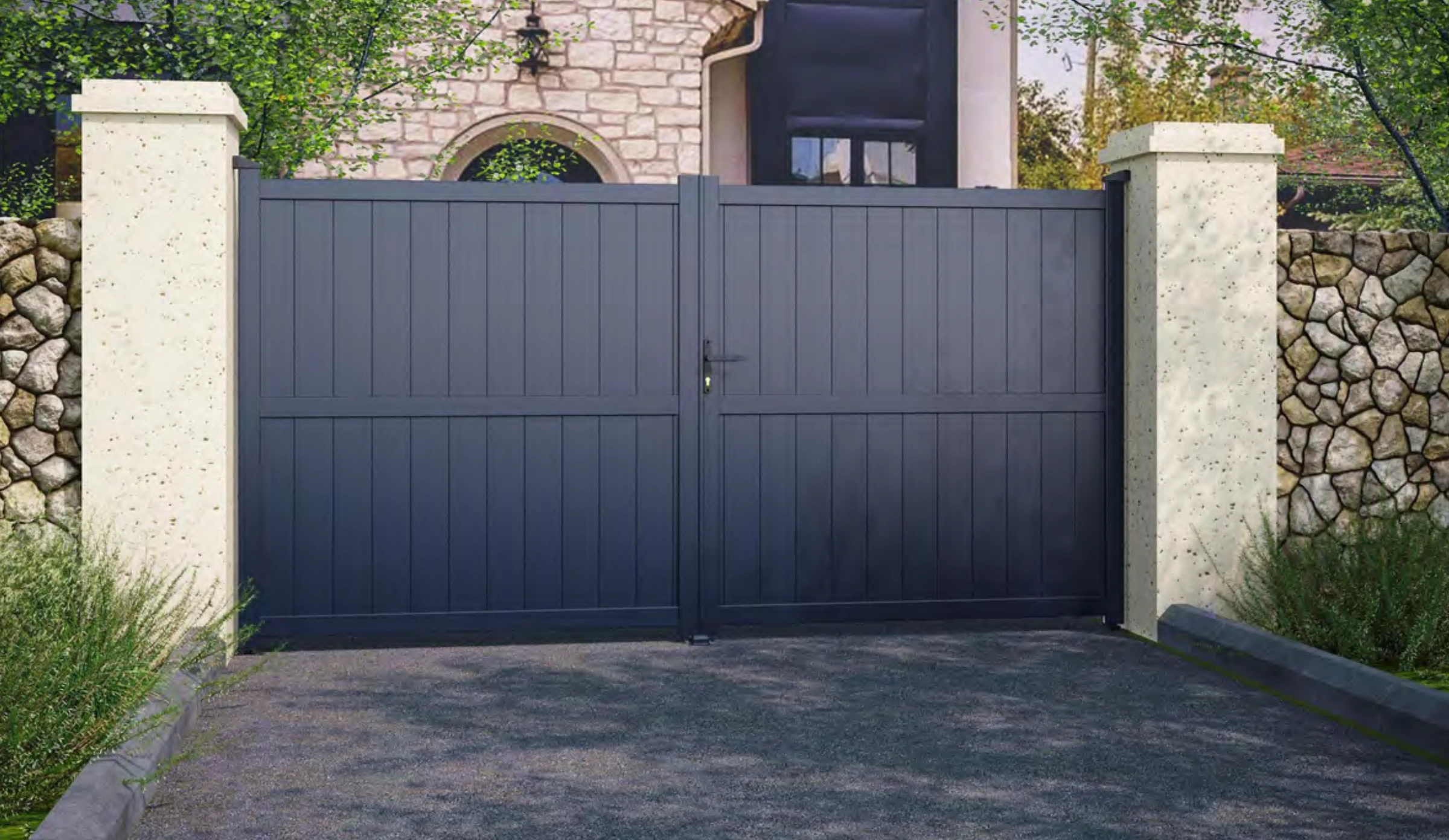 Double Swing Gates from the original product reference