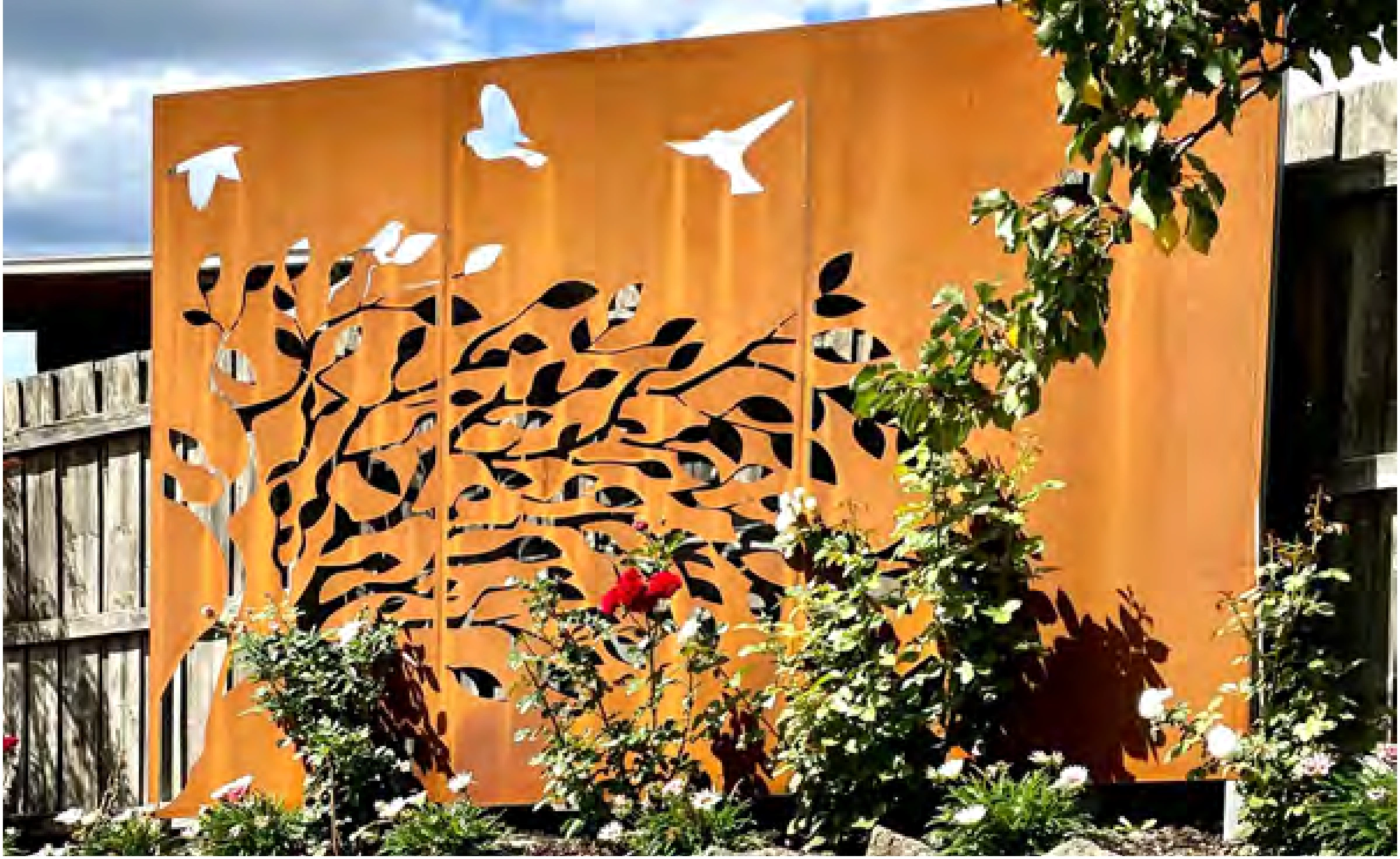 Corten Steel Screens from the original product reference