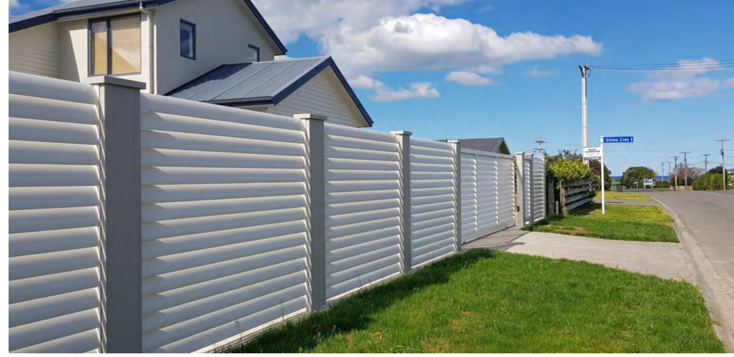 Louvred Fencing from the original product reference