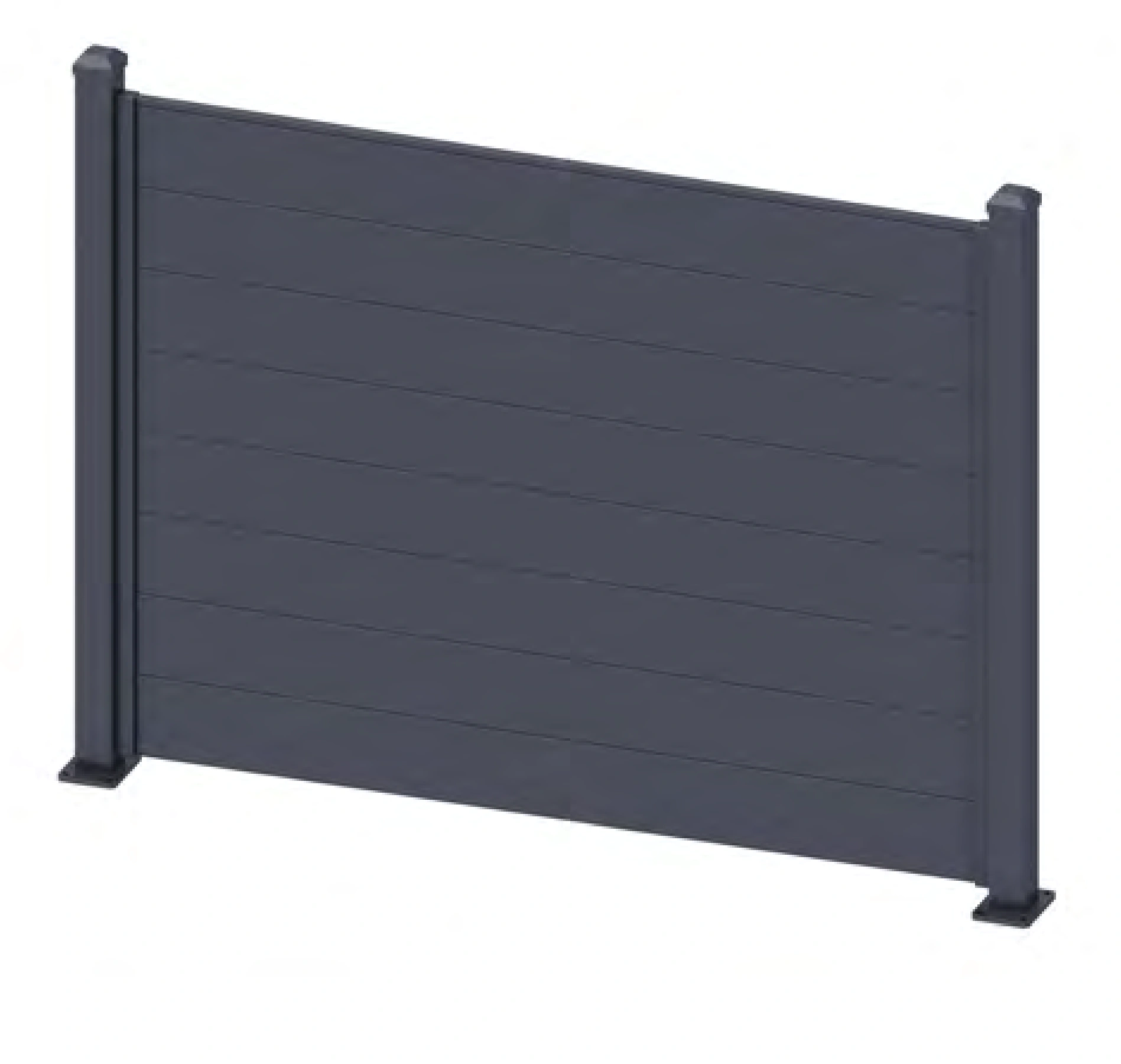 No-gap Slat Fencing from the original product reference