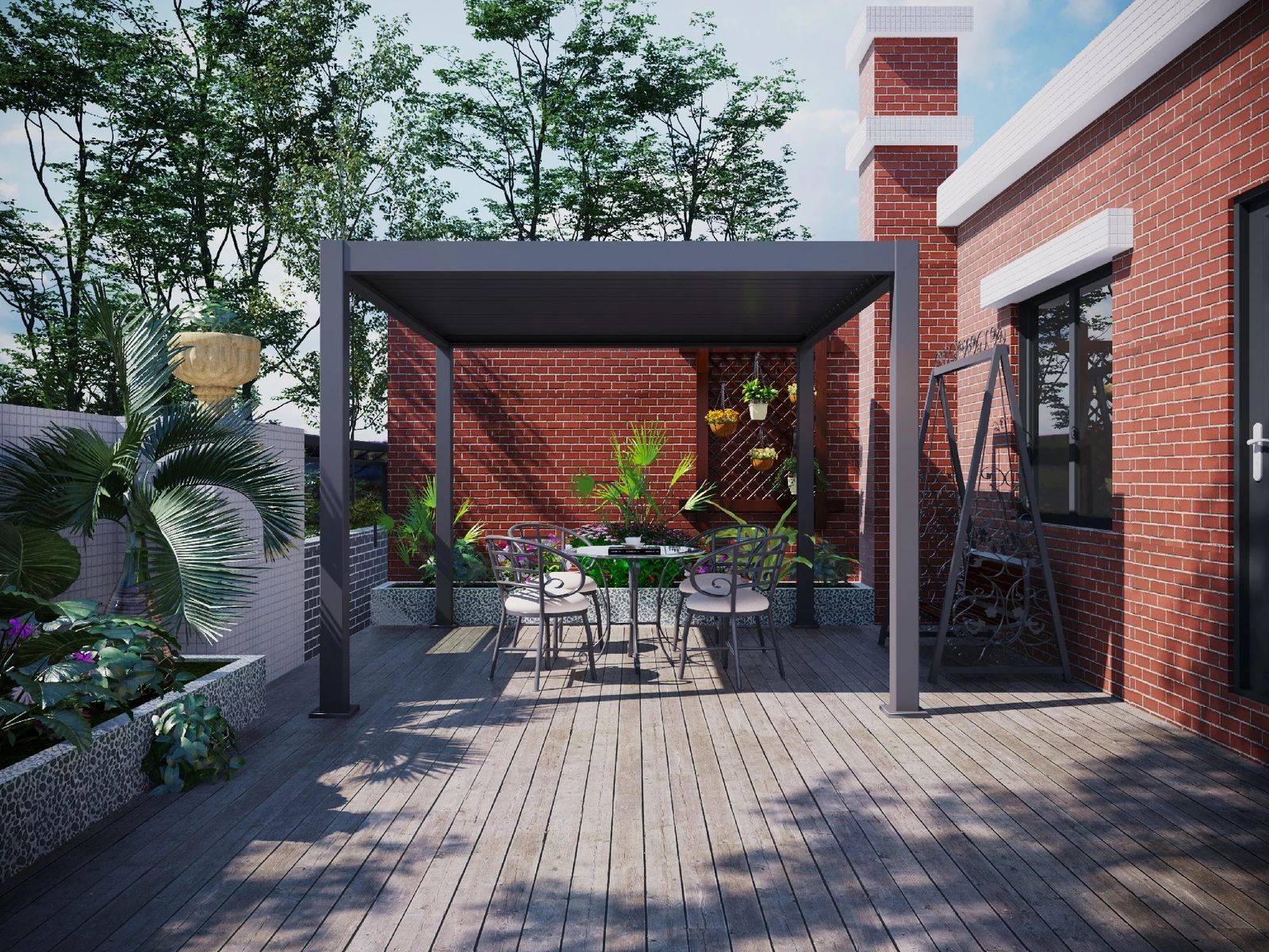 Double-layer Pergola · Model 3